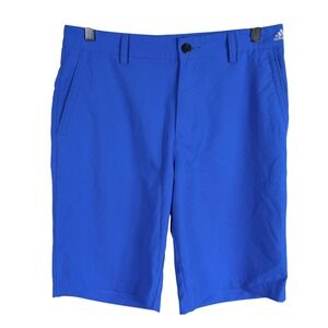 Adidas Adizero Golf Shorts Mens 30 Blue Lightweight Performance Flat Front
